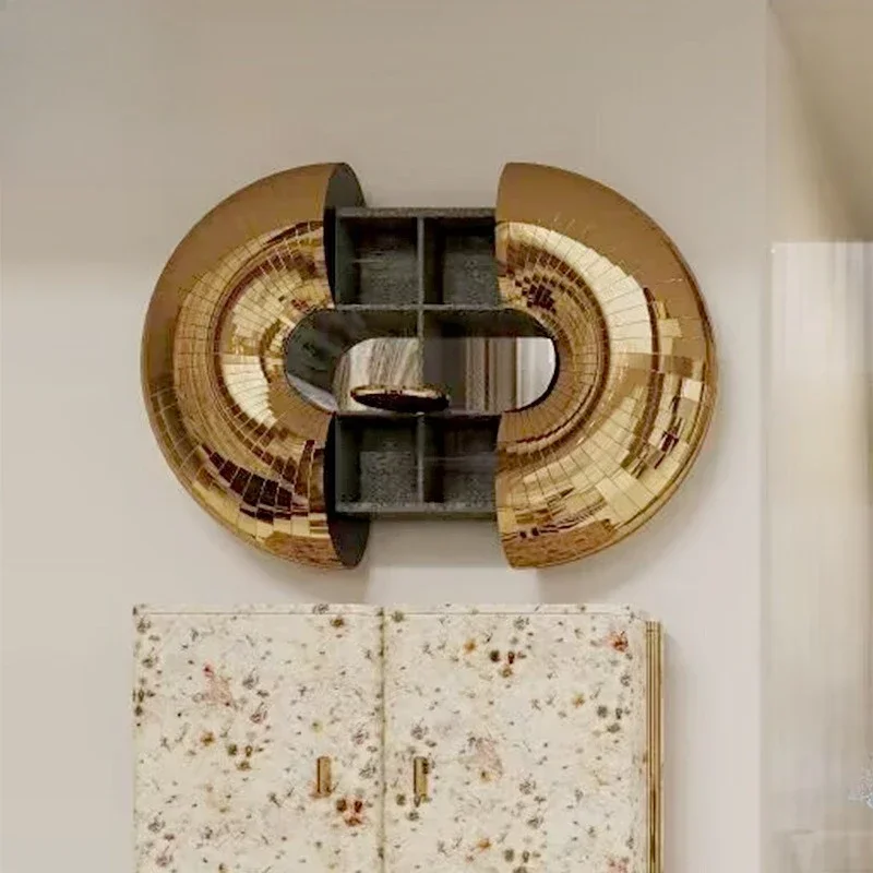 Luz de lujo eléctrica inoxidable st anguila advanc ed sea u rchin wi ne cabina et, villa desi ner dou ble puerta pared-mo unted