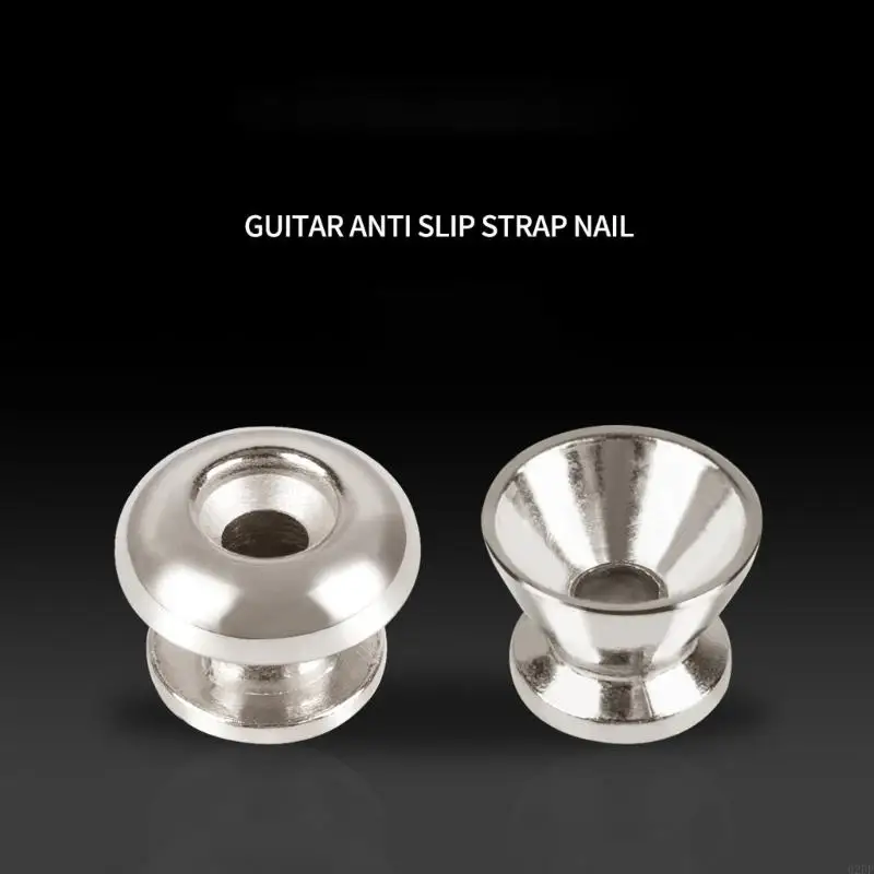  2pack Easyly Install Rusts Resistant Strap Buttons Locking Pegs Bass Lock