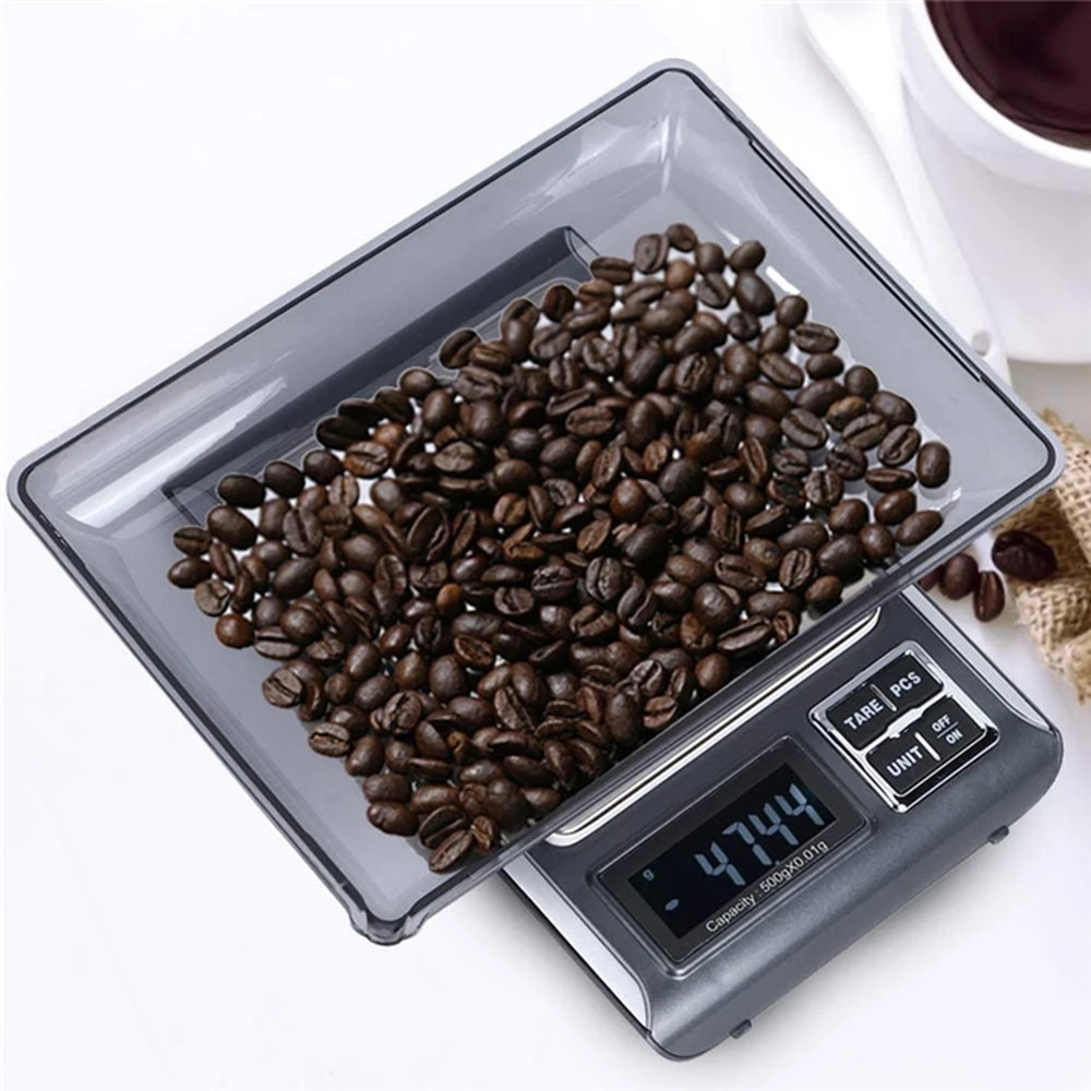 500g/0.01g Electronic Jewelry Scale High Accuracy Jewelry Gold Gram Scales 3kg 0.1g Big Digital Kitchen Weight Balance Tools