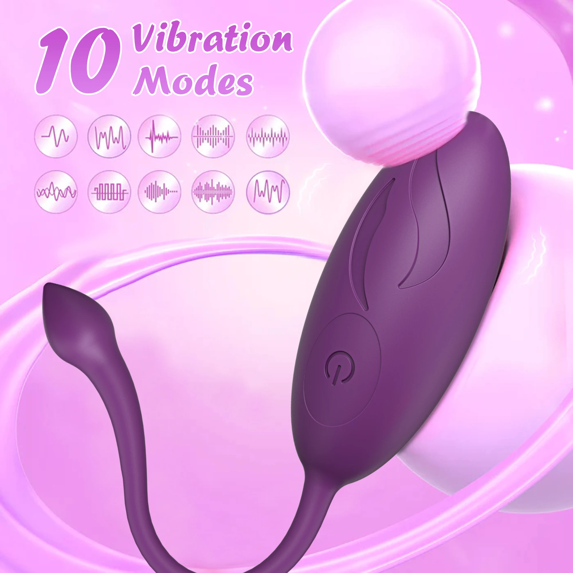 Remote Control Vibrating Egg for Women G Spot Vibrator Simulator Vagina Ball Kegel Trainer Love Egg Sex Toys Adult Supplies - Image 2