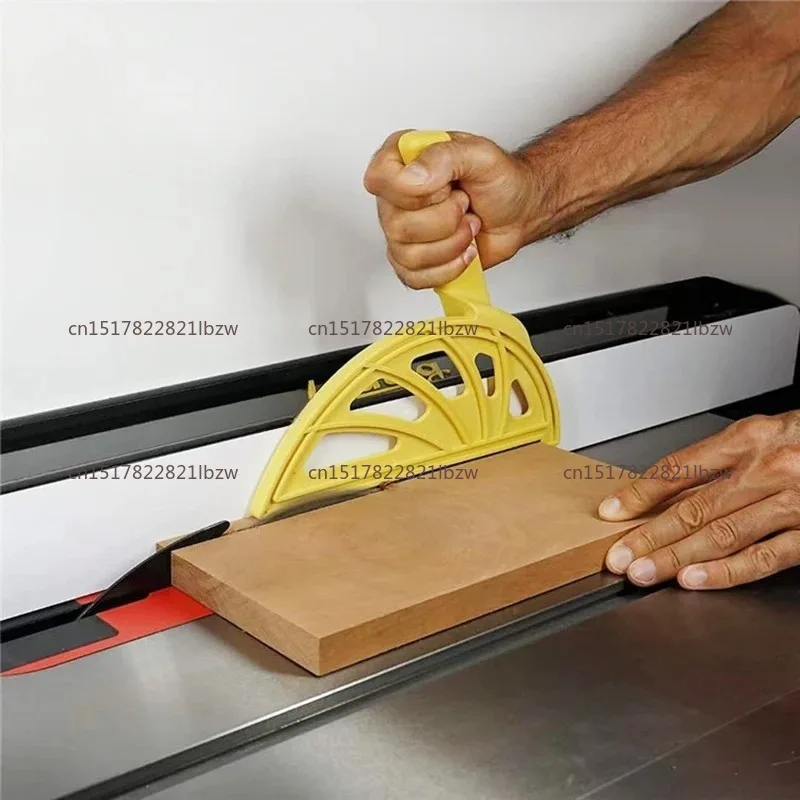 Desktop Saw Woodworking Push Block Plastic Two-In-One Woodworking Saw Push Rod Hedgehog Push Block Table Saw Positioner