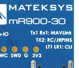 MATEK MATEKSYS MR900-30 MLRS MAVLink 900MHz LoRa Receiver 30dBm Long Range RX for FPV RC Drone DIY Parts