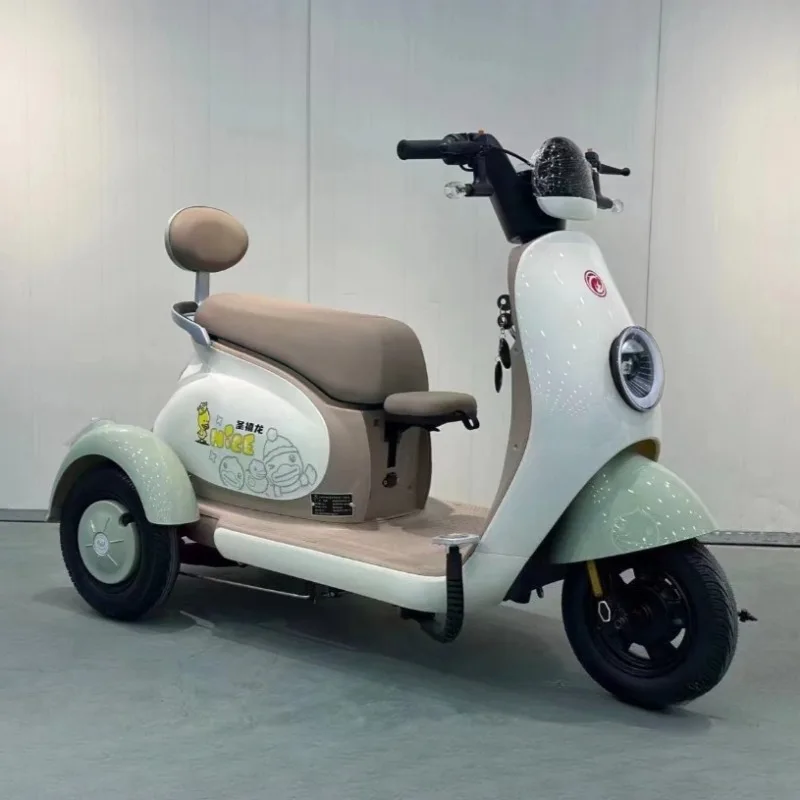 Haushalt Ältere Freizeit Kleine Behinderte Mobilität Roller Große Kapazität Korb 600 W High Power Erwachsene Fließende Elektrische Dreirad – Detail 2