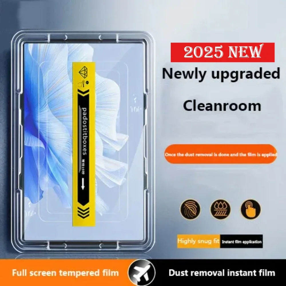 Tempered Glass Protect for Lenovo Tab Idea 11 2025 Xiaoxin Pad 11 TB335FC TB331FC M11 K11 B11 Easy Install Auto-Dust Removal Kit
