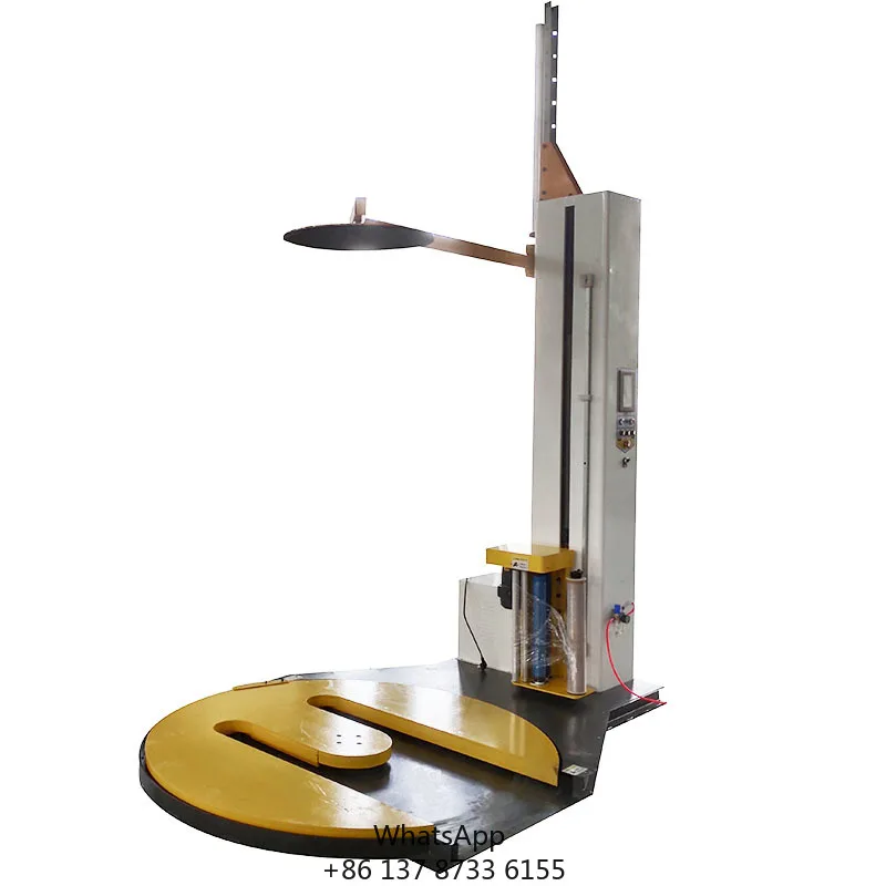 

M Type Automatic Pallet Stretch Wrapper Wrapping Machine With Scale Pallet Stretch Wrapper