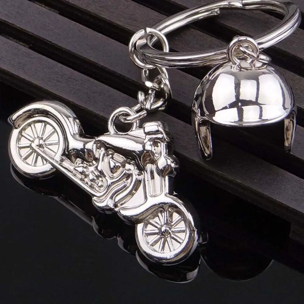 Accessories Gift For Men Women Knight Motocross Hat Car Model Key ring Key Chain Bag Charm Key Holder