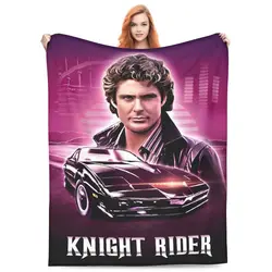 Knight Rider Blanket Cover Action Tv Series Wool Throw Blanket Bedroom Sofa Decoration Ultra-Soft Warm Bedspreads