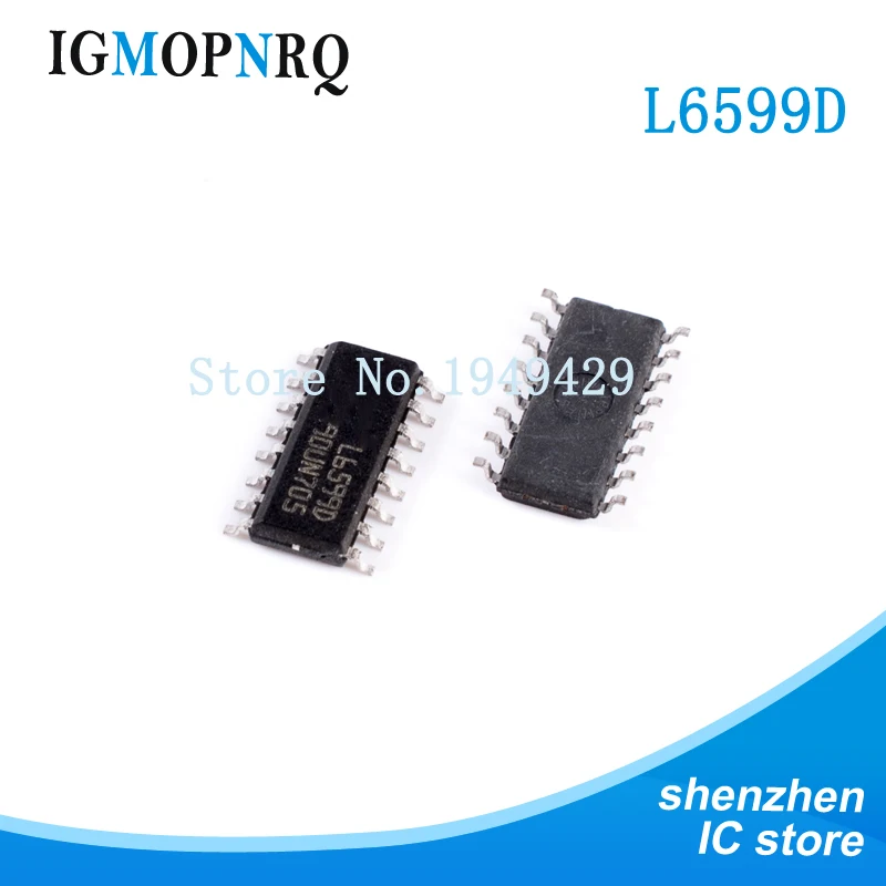 5pcs L6566B L6598D L6599AD SOP-16 L6599D L6566 L6598 L6599 SOP-16 LCD  Board Common IC