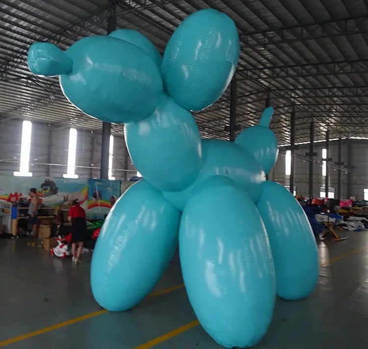 Globo inflable gigante para publicidad, modelo de perro grande