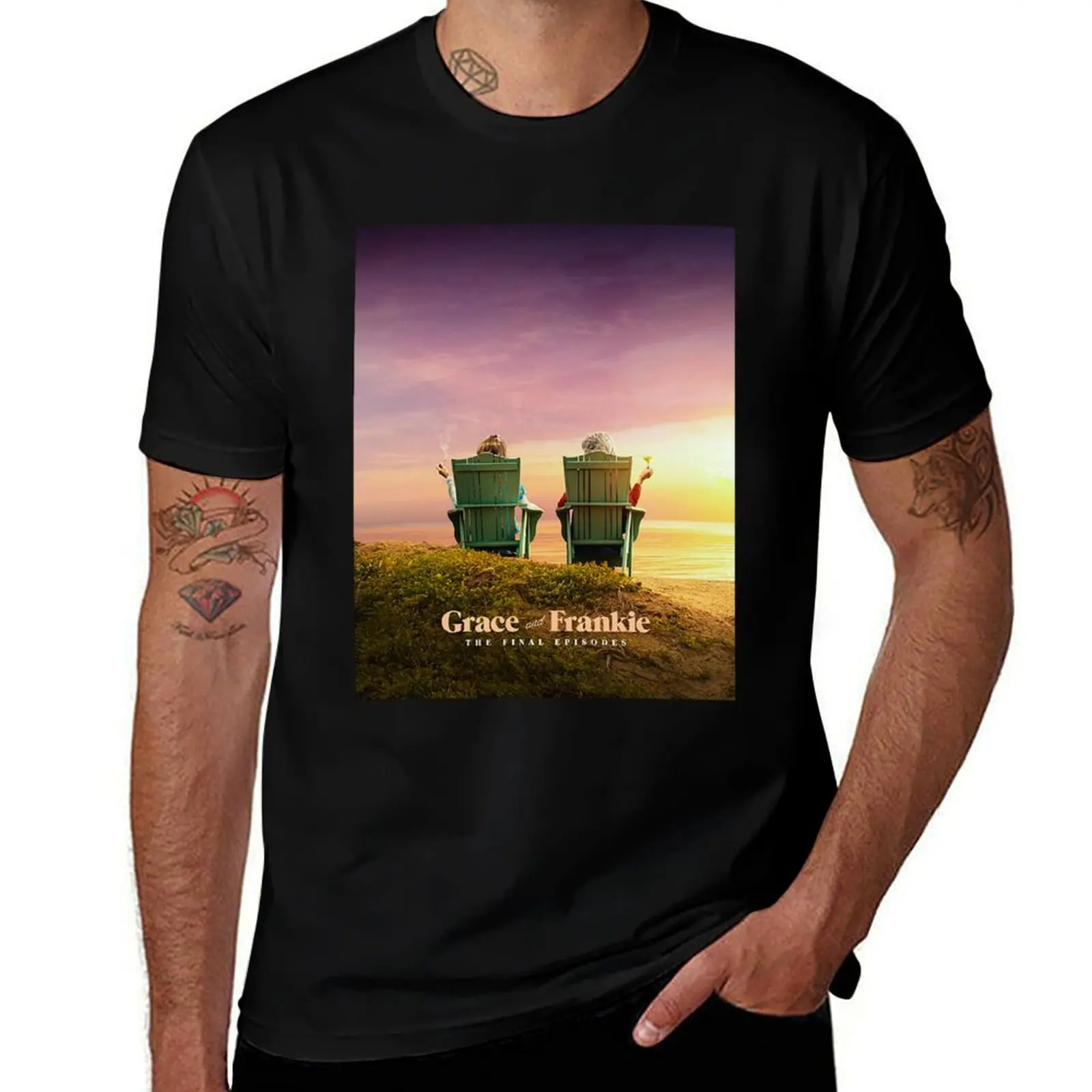 

Grace and Frankie The Final Episodes [Promo] T-Shirt t shirts for man pack cotton t shirts for man pack white