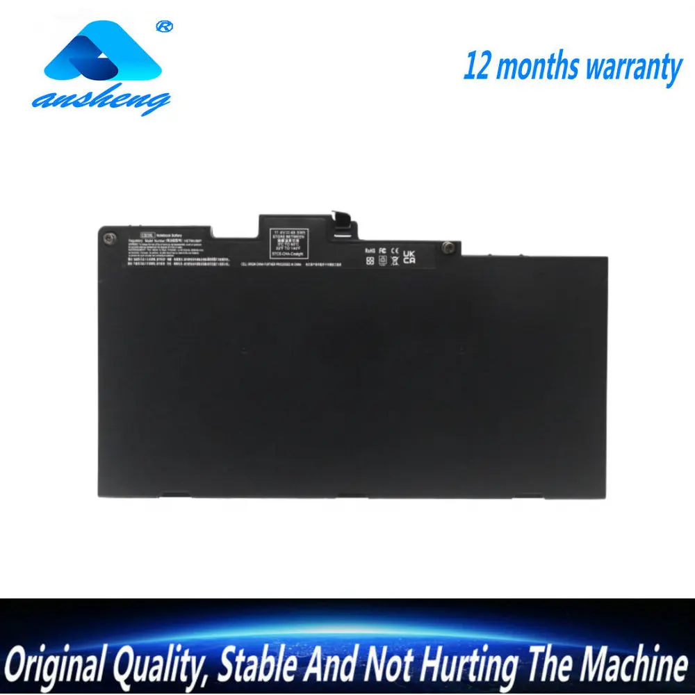 

NEW CS03XL CS03 Laptop Battery For HP Elitebook 745 755 840 848 850 G3 G4 Series 11.4V 46.5Wh