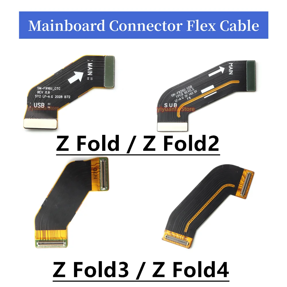 Main Board Motherboard Connector Flex Cable For Samsung Galaxy Z Fold Fold2 Fold3 Fold4 F900 F907 F916 F926 F936