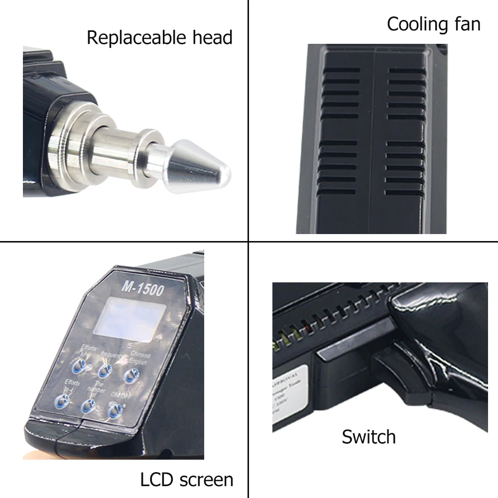 أداة ضبط العلاج بتقويم العمود الفقري الكهربائية العلاج العمود الفقري دفعة تدليك قابل للتعديل تصحيح بندقية الجسم الاسترخاء مدلك 2026 جديد #4