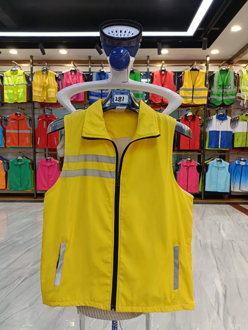 Outdoor activities reflective volunteer waistcoat sanitation work clothes waistcoat custom culture advertising shirt waistcoat