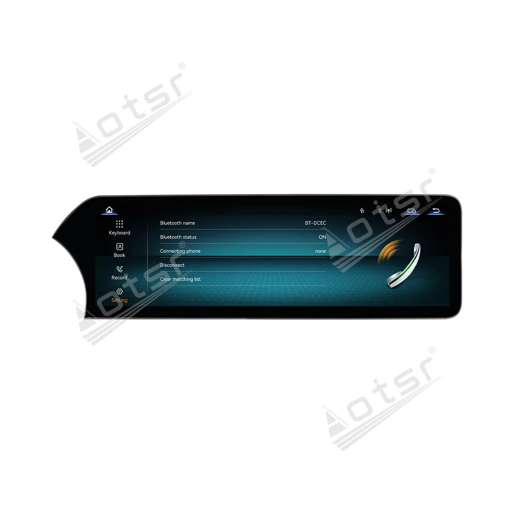 14.9 Inch Screen For Mercedes‑Benz GLC X253 W205 2015‑2022 Car Radio Multimedia GPS Wireless CarPlay Retain Original NTG System
