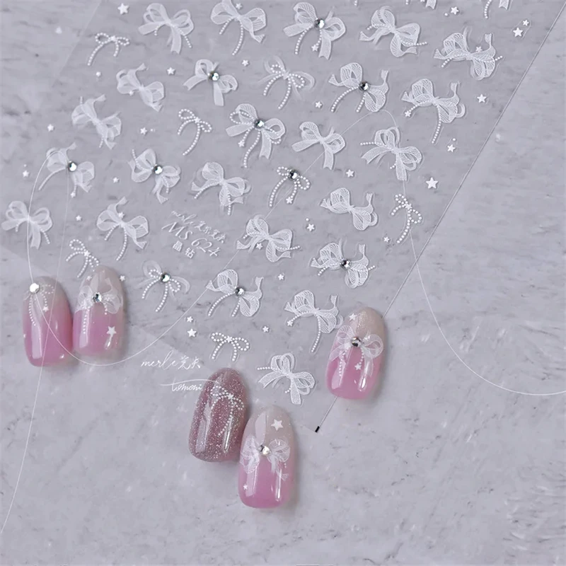 1 ورقة فاخرة كريستال الماس مسمار السحر ملصقات مقوس دانتيل ملصق ذاتي اللصق للأظافر الشريط الشارات مسمار الزينة أجزاء