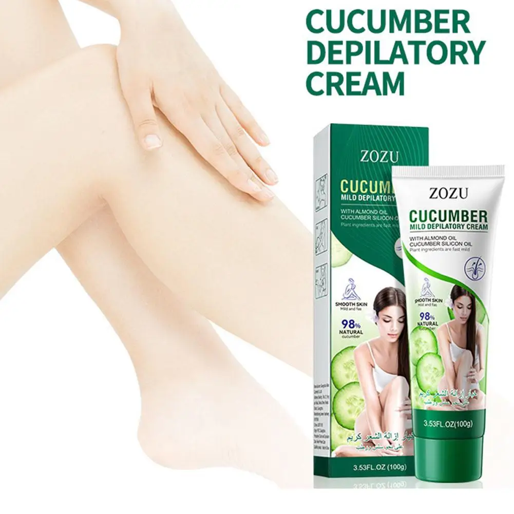 100g schnelle Haaren tfernung creme grüne Melone schmerzloser Inhibitor Arm Achsel beine permanentes Enthaarung mittel für Männer Frauen p1p8