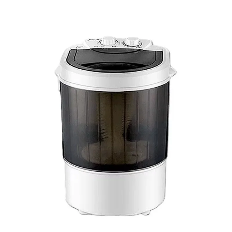 Mini Portable Semi-Automatic Mechanical Control All-In-One Washer/Dryer for Clothes and Shoes