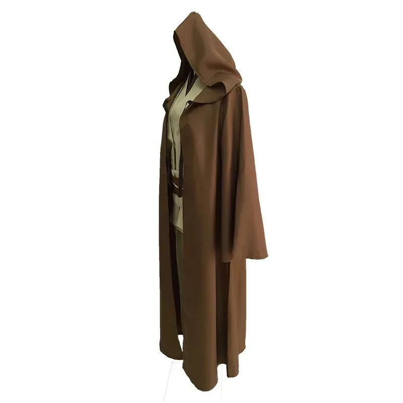 Nuevos fanáticos de Anakin Skywalker de 2025 con capa auténtica y conjunto de disfraz de caballero Jedi Cos de sabre ligero ★ ★ ★   jj.