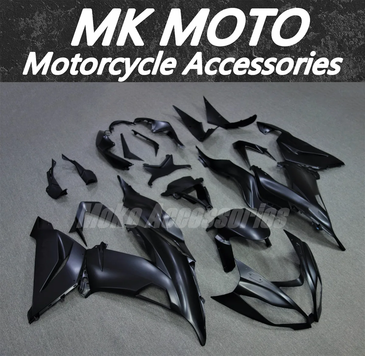 

Fairings Kit Fit For zx-6r 2013 2014 2015 2016 2017 2018 636 Bodywork Set Ninja Matte Black