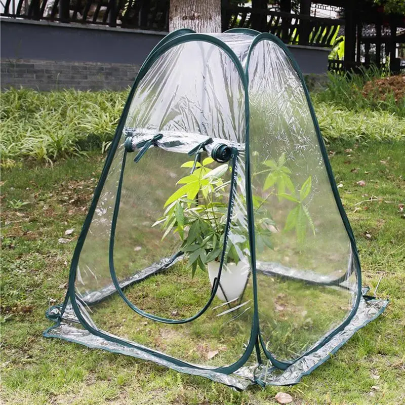 

Pop-Up Small Greenhouse for Outdoor Indoor Plant Portable Mini Greenhouse Tent Gardening Backyard Plant Flower Greenhouse Cover