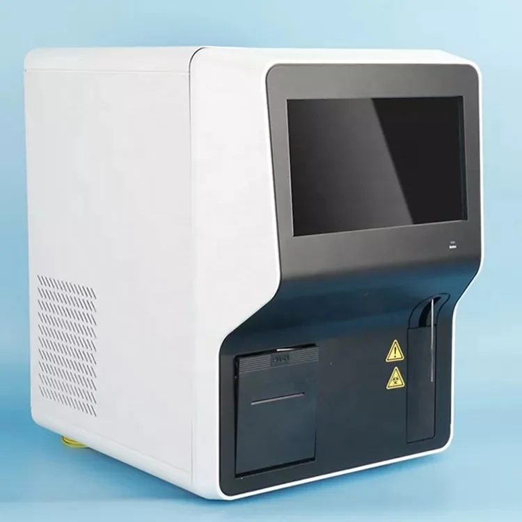 automatic 3 part Hematology Analyzer Blood   With Open Reagent System