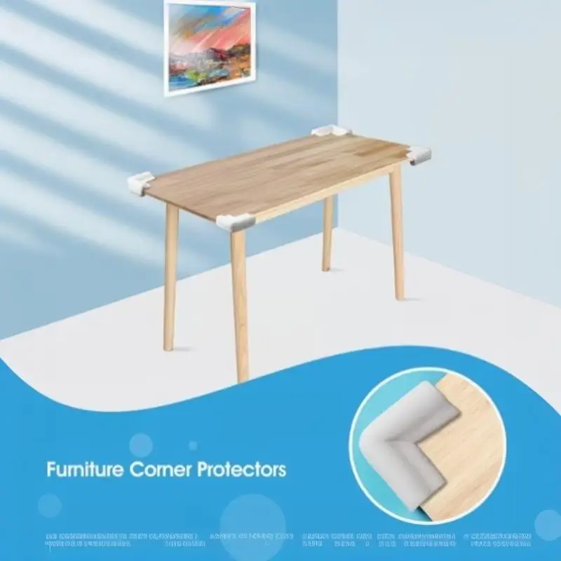 NEW 20 Pcs U Shaped EPE Corner Protector Shockproof For Photo Frame Furniture Protection