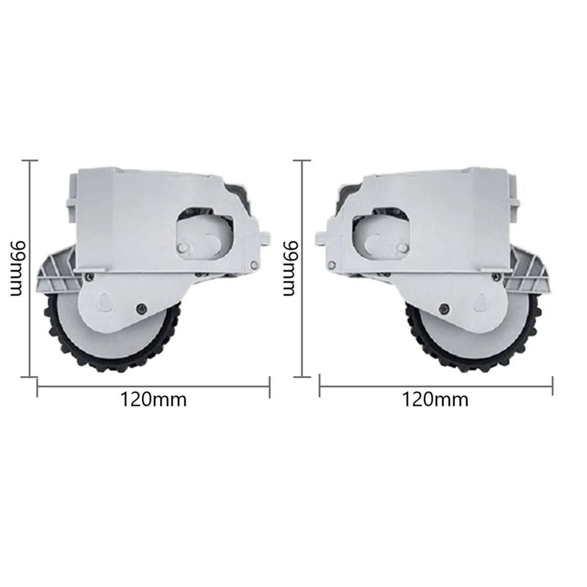 샤오미 Mijia 1C STYTJ01ZHM 로봇 진공 청소기 예비 부품, 구동 전원, 좌우 휠 액세서리, 정품