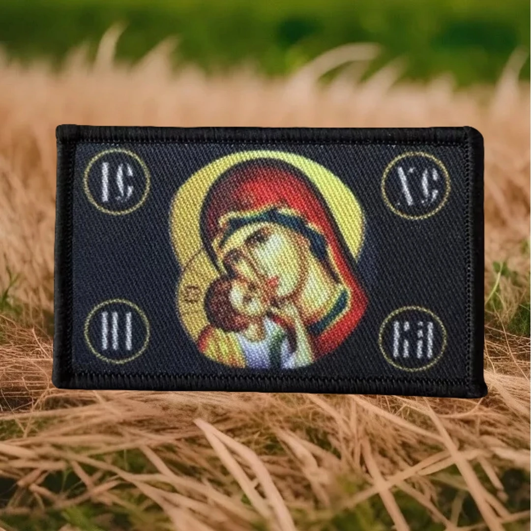 "Madonna" Patch Militar Braçadeira Tática Moral Crachá Impresso Gancho e Loop Mochila Acessórios de Roupas Adesivo
