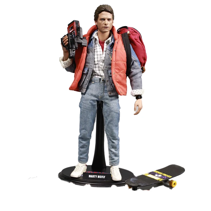 

In Stock Original HotToys HT MMS257 1/6 Back To The Future 1.0 Movie Character Model Collection Artwork