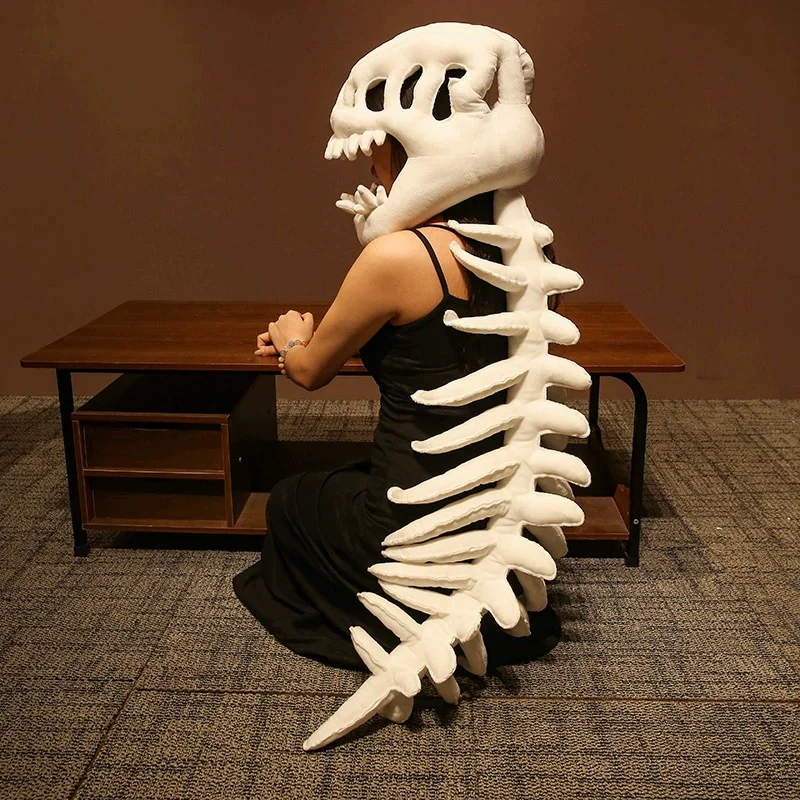 3D Dinosaurier-Skelett-Kostüm mit Wirbelsäulenverlängerung, Realistische Dinosaurier-Wirbelsäulen-Kostüme für Cosplay-Requisiten und Partys – Detail 10