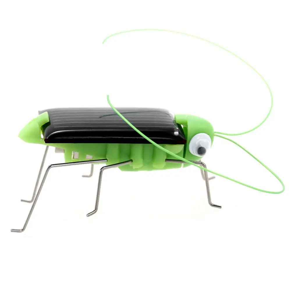 Mini Educational Cricket Robot Insect Solar Bug Kids Gift Learning