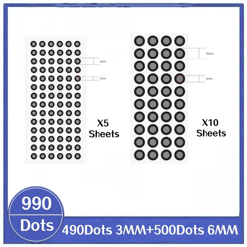 Variant: 990Dots 6mm and 3mm