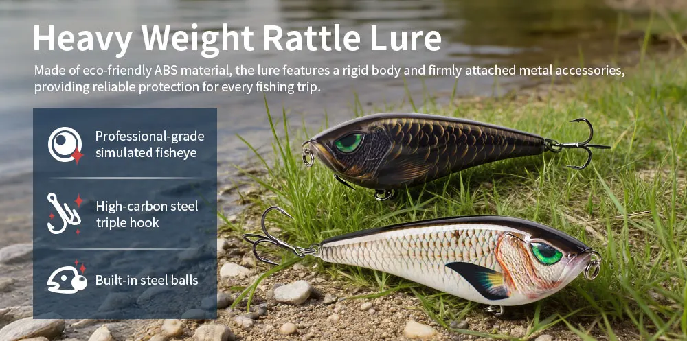 Hanlin 125mm/40g Musky-Jerkbait für Hechtangeln, VIB Musky-Köder, langsam sinkende Wobbler für Hecht, Pesca Leurre Bass Tackle – Detail 2