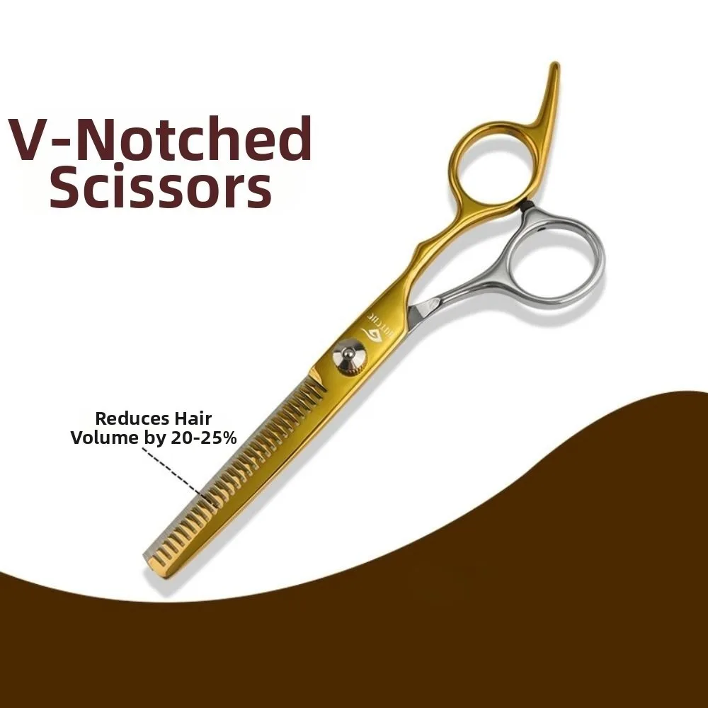 Hot Professional Hair Cutting Tool Ultra-thin Hair Cutting Hair Scissors Stainless Steel Scissors at Home