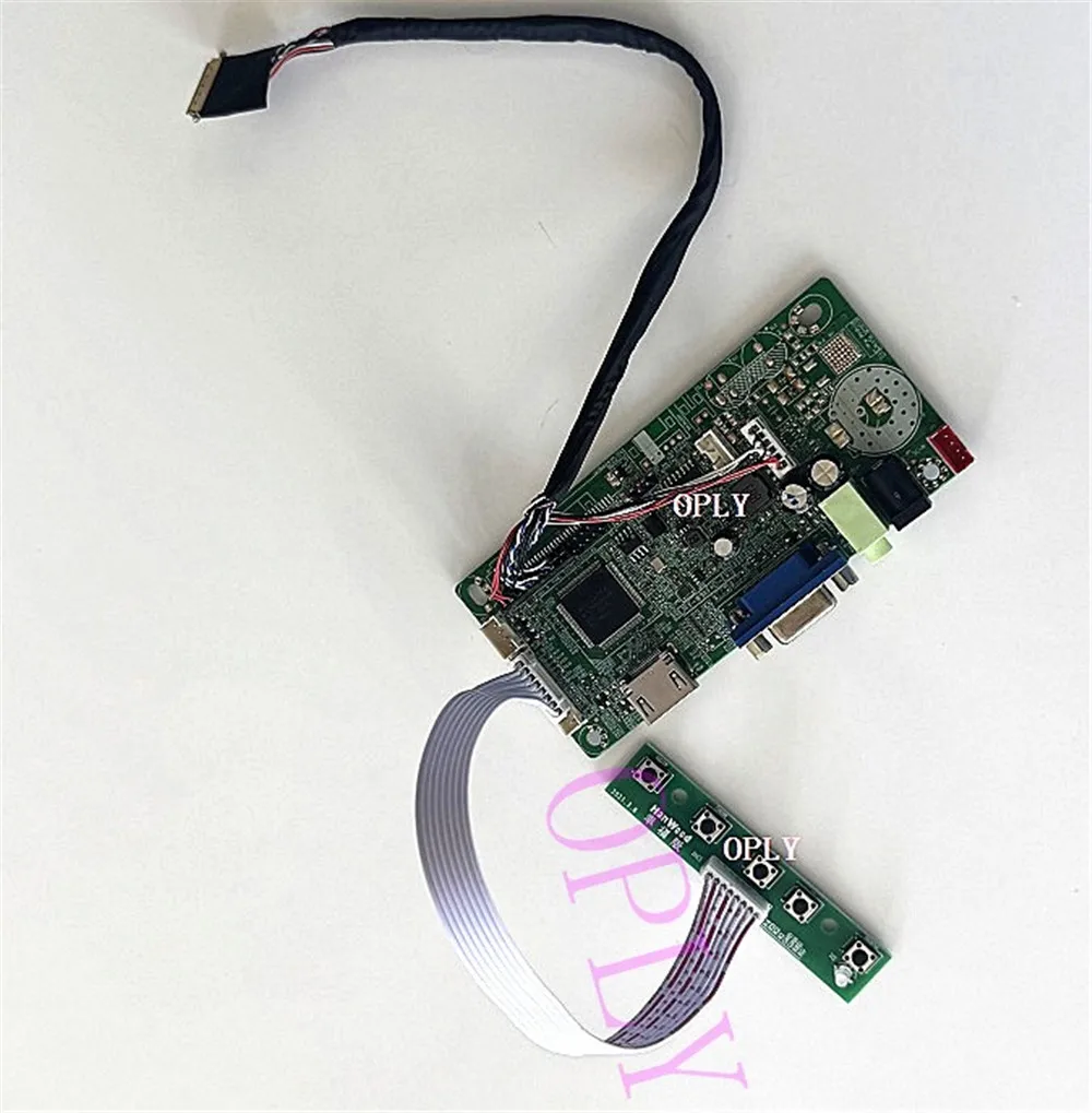 

Плата контроллера 58C HDMI-совместимый VGA ЖК-дисплей для N140B6-L02 N140B6-L06 N140BGE-L12 N140BGE-L21 1366x768 светодиодный экран панели