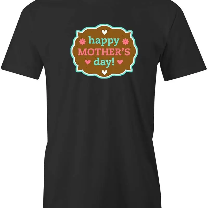 

Футболка HAPPY MOTHERS DAY d Хлопковая одежда HOLIDAY S1BCA25