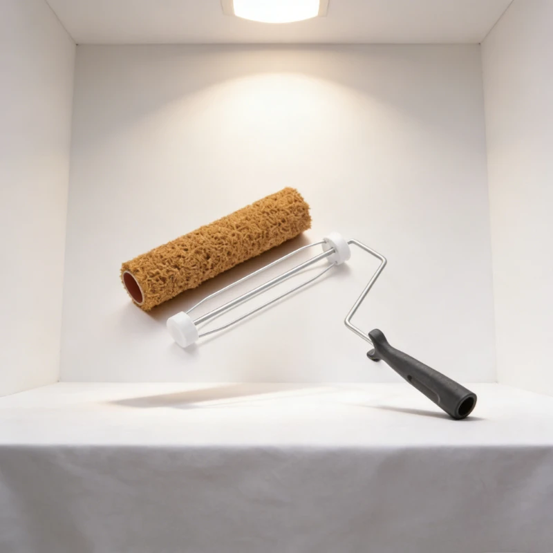 Convenient Tool 9 Inch Texture Pattern Roller Brush Wall Brush Putty Roller Drywall Compound Roller Wall Decorating Brush