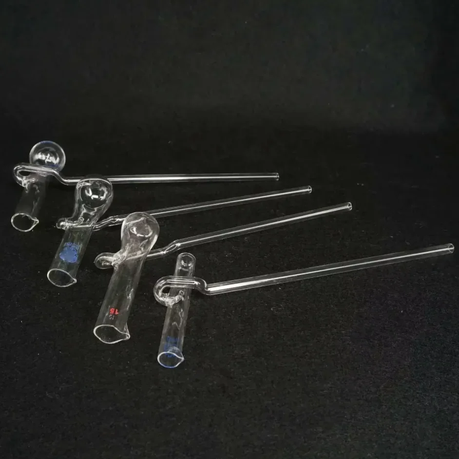 5ml 10ml 15ml 20ml 25ml 30ml 40ml 50ml Borosilicate Glass Automatic Filling Tube Liquid Test Tube With Spout Lab Ware