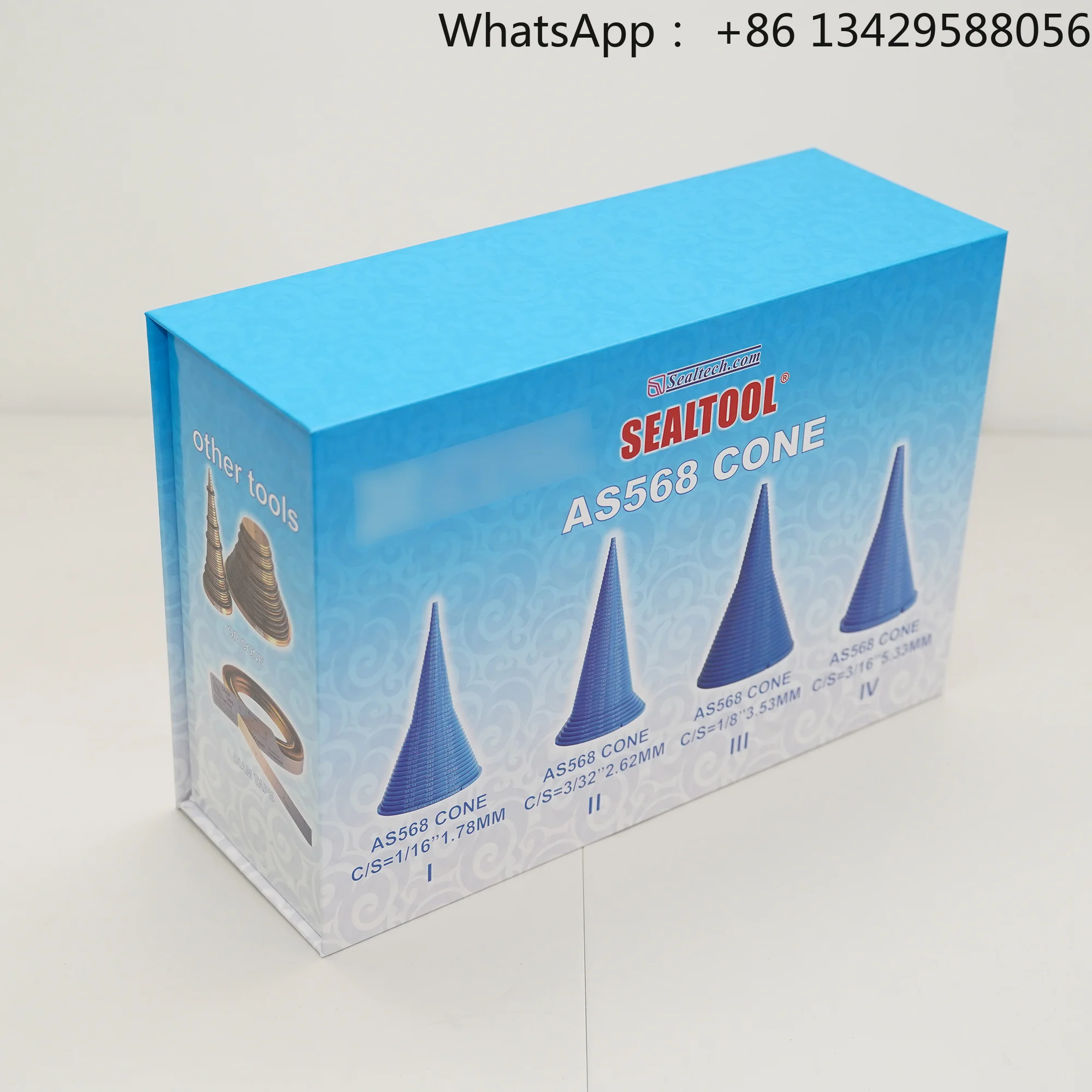 SEALTECH SEALTOOL High Quality O-Ring ABS Measurement OR Cone Precision Measuring Tool Oring Cone AS568 standard OR CONE AS568