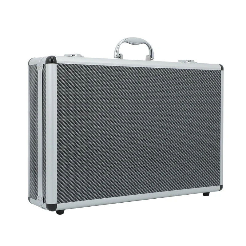 Aluminum Carrying Case with Foam Interior Storage Case for Test Instruments Cameras Tools Parts and Accessories 43x 28x10cm