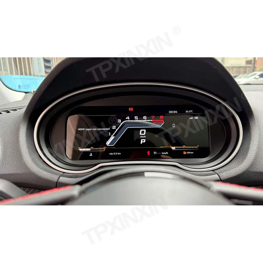 Для Audi Q2 2016-2023: Цифровая приборная панель, навигация Carplay, ЖК-панель приборов, виртуальный кокпит, головное устройство, измерительные приборы