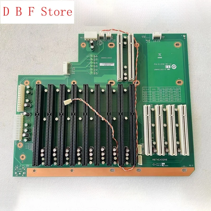 PCA-6113P4R Rev.C2 Industrial Computer Baseboard For Advantech IPC-610L  Motherboard