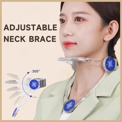 Adjustable Cervical Traction Device Adjustable Neck Brace Neck Support Stretcher Retractor Collar Spine Posture Correction Pain