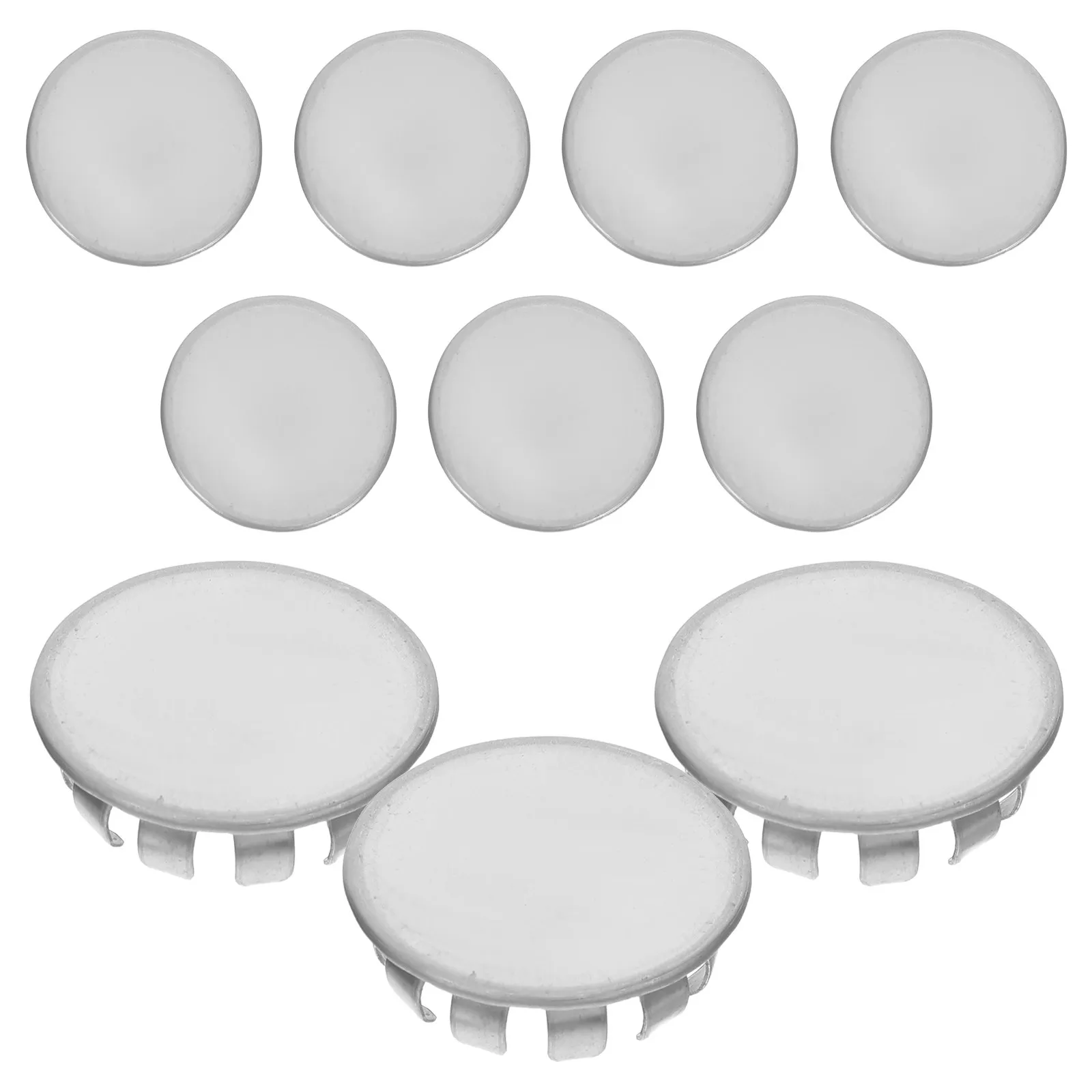 10Pcs Electrical Box Knockout Plug Stainless Steel Removable Round Seal Cap for Junction Panel Hole Closure Weatherproof