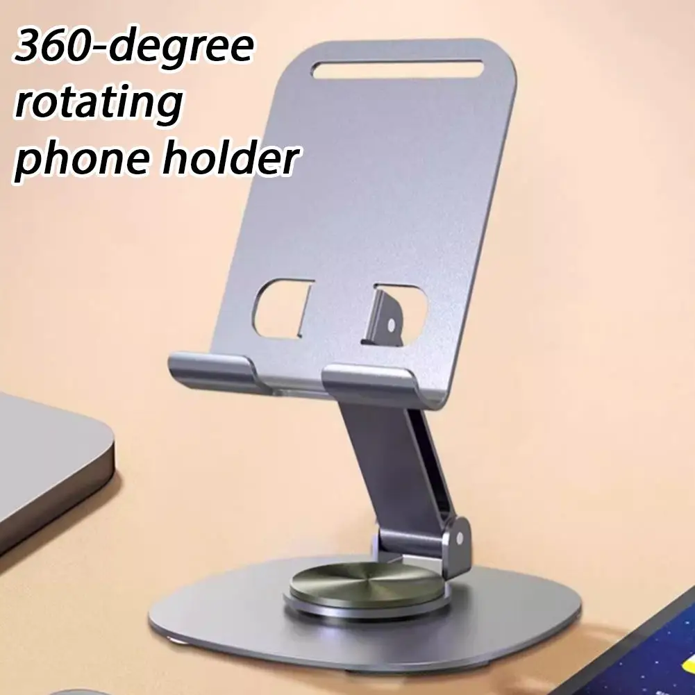 

360 ° Вращающийся настольный держатель для мобильных телефонов и планшетов, универсальная подставка 12 дюймов P X9W9