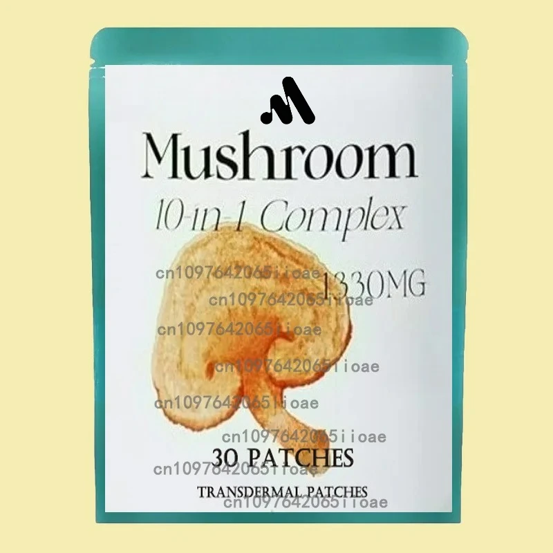 

Mushrooms Brain Transdermal Patches with Lion's Mane Cordyceps for Memory Focus Energy Immune Support 30 Patches