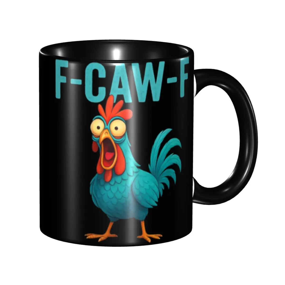 New Arrival Funny F-Caw-F Chicken FCAWF Merch Mugs Funny Coffee Cup
