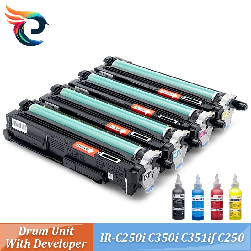 Unidad de tambor reacondicionada NPG-65 GPR-51 C-EXV47 45K con desarrollador para Canon IR-C250i C350i C351if C250 C350 C351 C355 C255 C255if