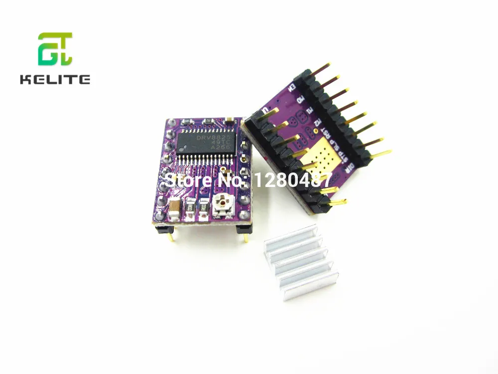 5pcs/lot 3D Printer StepStick DRV8825 Stepper Motor Drive Carrier Reprap 4-layer PCB RAMPS